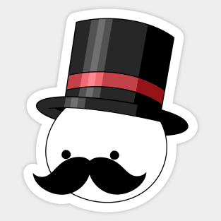 Mr. Fancy Shmancy Sticker